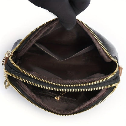 Elegante Schoudertas – Compact Ontwerp – Verstelbare Schouderriem – Voor Dames