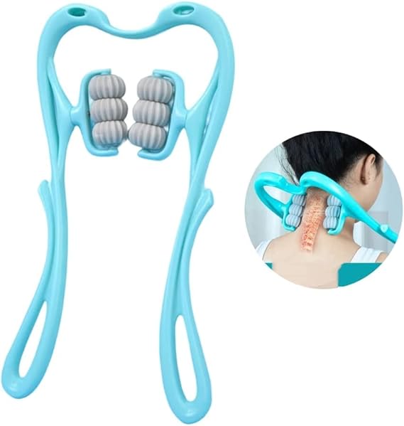 Nekmassage Roller – Verstelbare Grip – Spierontspanning – Voor Thuisgebruik