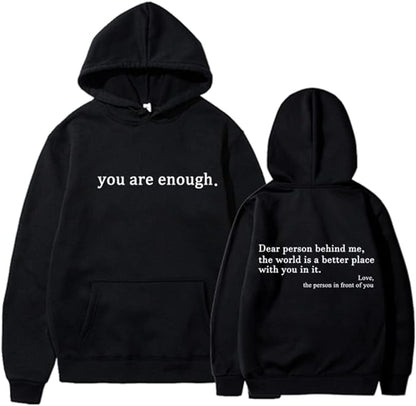 Hoodie Dames – Motivational Tekst – Zachte stof – Voor casual outfits