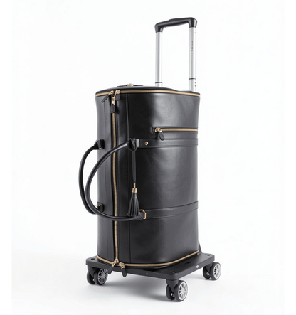 Fittershape Luxe Mega Bag – handbagage met rolwielen & vouwvrij