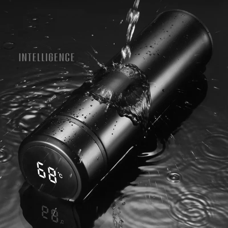 Digitale Thermosfles – Temperatuurweergave – Voor Warme en Koude Dranken