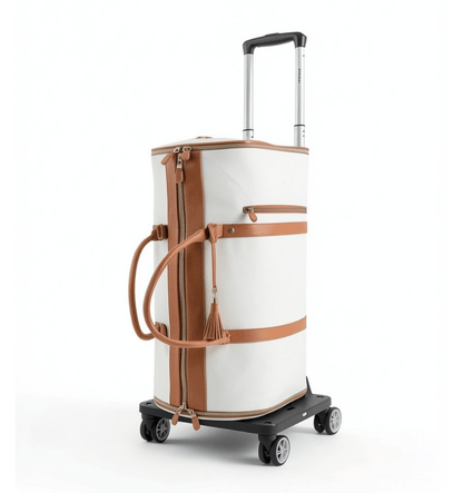 Fittershape Luxe Mega Bag – handbagage met rolwielen & vouwvrij