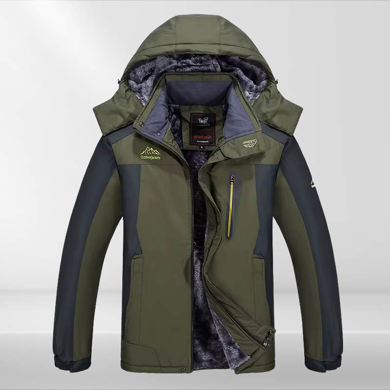 Winterjas voor Heren – Waterdicht en Warm – Met Capuchon