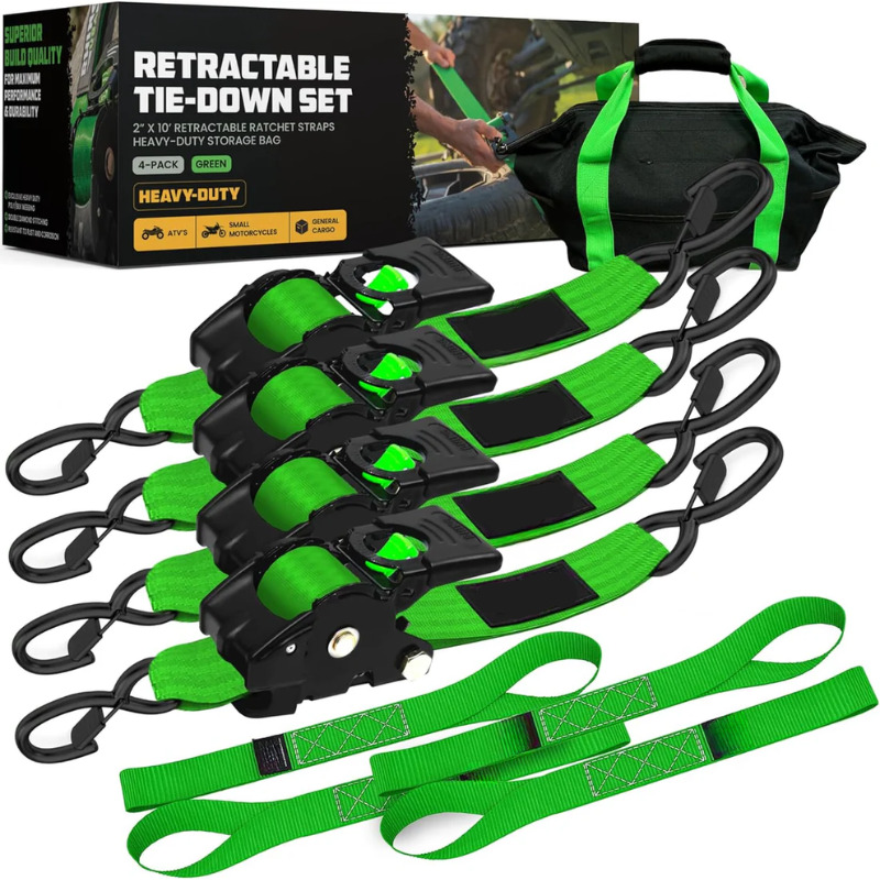 Verstelbare Spanbanden Set – Heavy Duty – Voor Lastenbeveiliging