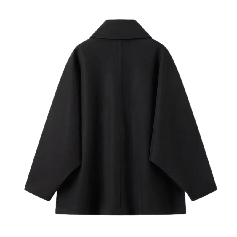 Lange Winterjas voor dames – Oversized – Knopen – Voor koud weer