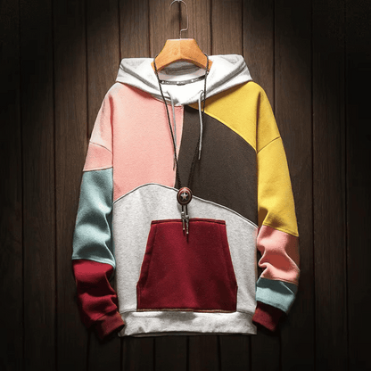 Hoodie Dames – Geometrische Print – Zachte stof – Voor casual outfits en comfort