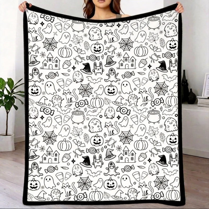 Fittershape Halloween DIY Tekenkleed – creatief kleurplezier