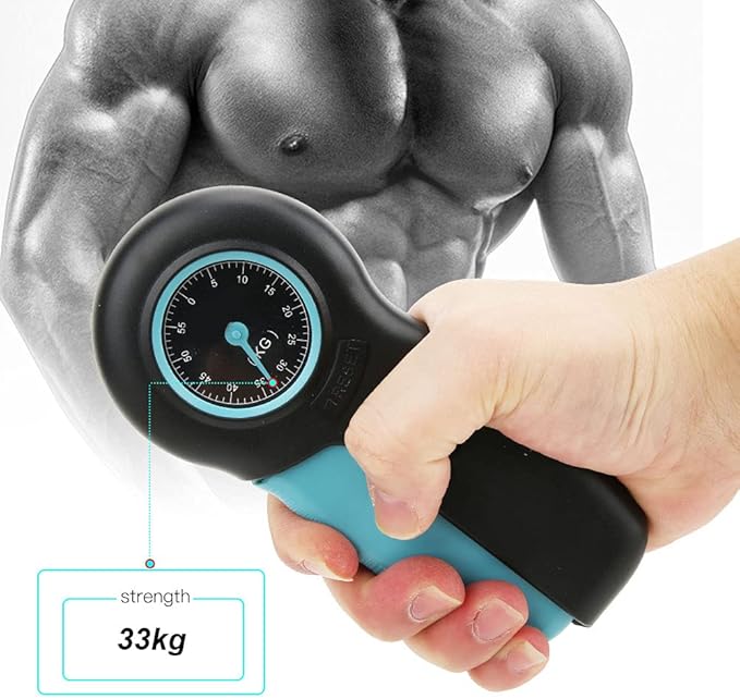 Gripkracht Meter – Verstelbaar – Nauwkeurige Weergave – Voor Handtraining