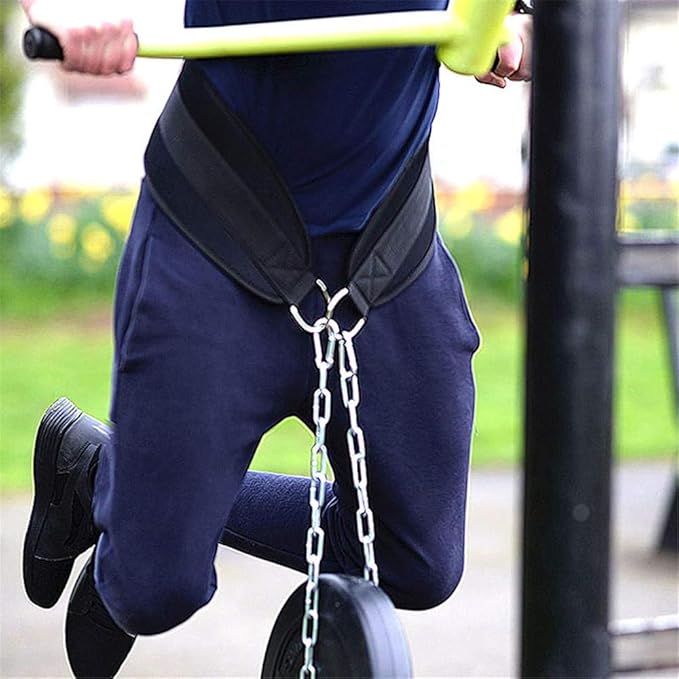 Krachttraining Gewichthefgordel – Verstelbare Chain Belt – Voor Deadlifts en Squats