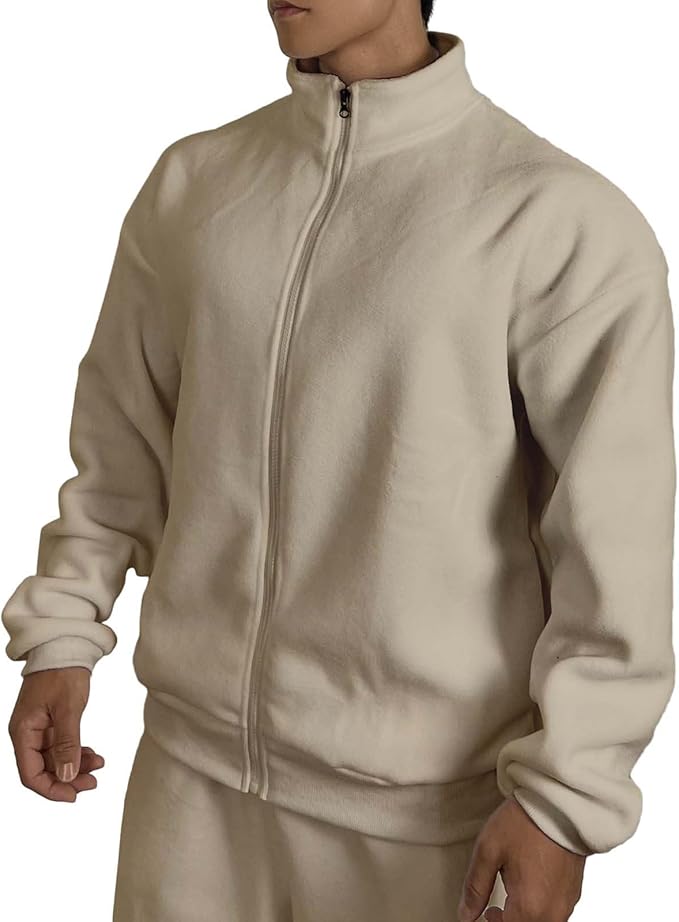 Fleece Jack – Rits – Voor Herfst en Winter – Voor Mannen