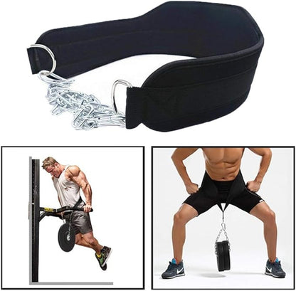 Krachttraining Gewichthefgordel – Verstelbare Chain Belt – Voor Deadlifts en Squats