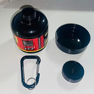 Whey Proteïne Fles – Draagbaar – Met Carabiner – Voor Sporters