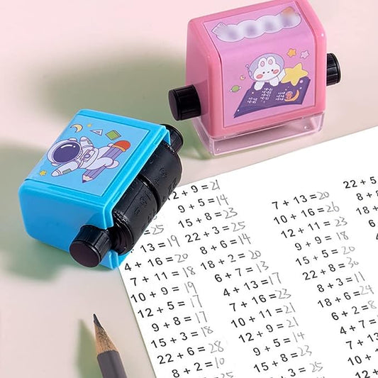 Reken Stempel Set – Educatief Speelgoed – Voor Kinderen