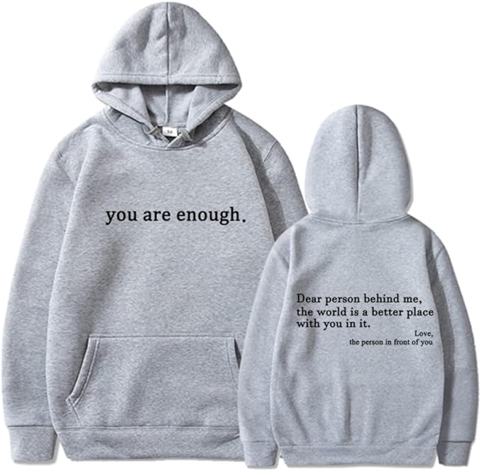 Hoodie Dames – Motivational Tekst – Zachte stof – Voor casual outfits