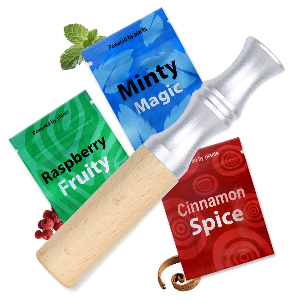 QuitAir stoppen met roken set | Natuurlijk alternatief voor roken en vapen