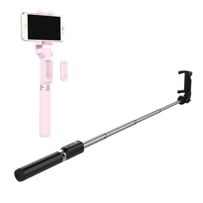 Inklapbare selfie stick – voor smartphones – met verstelbare lengte – voor vlogs en selfies