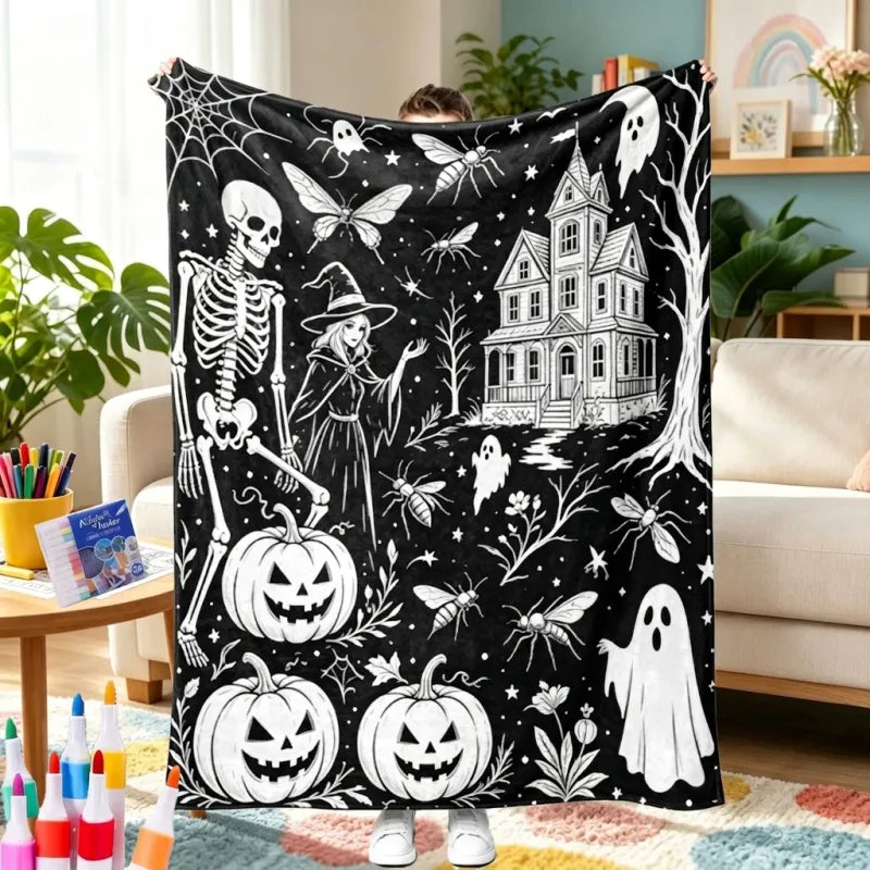 Fittershape Halloween DIY Tekenkleed – creatief kleurplezier