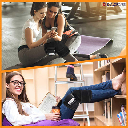 Verwarmde Elleboogbrace – Massagerfunctie – Voor Pijnverlichting en Herstel