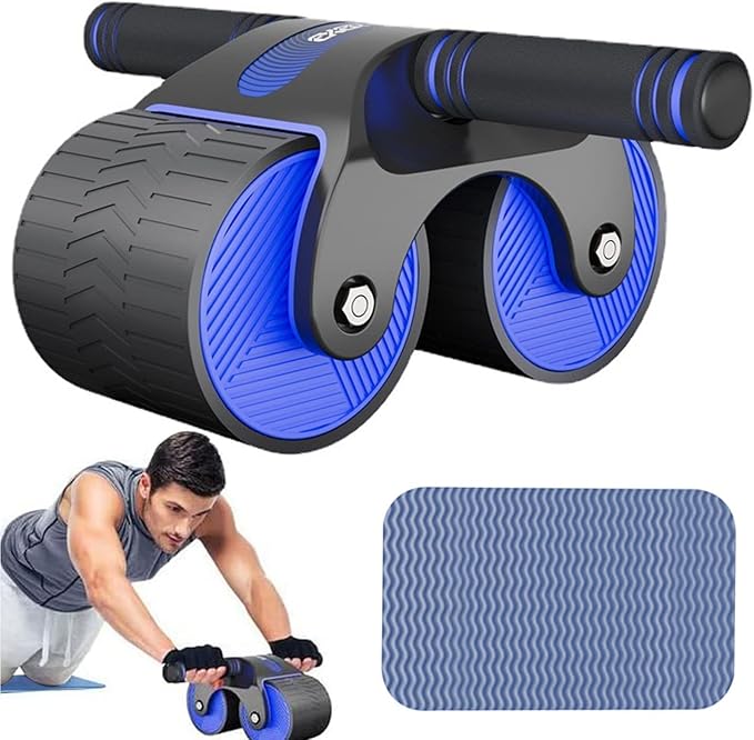 Ab Wheel – Verstelbare Handgrepen – Duurzaam Ontwerp – Voor Buikspiertraining