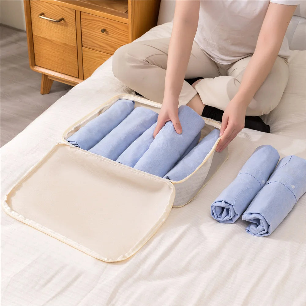Reisopbergzakken – set van 3 – waterdichte zakken – voor kleding en accessoires
