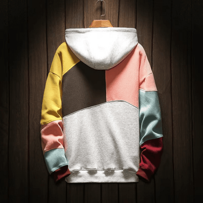 Hoodie Dames – Geometrische Print – Zachte stof – Voor casual outfits en comfort