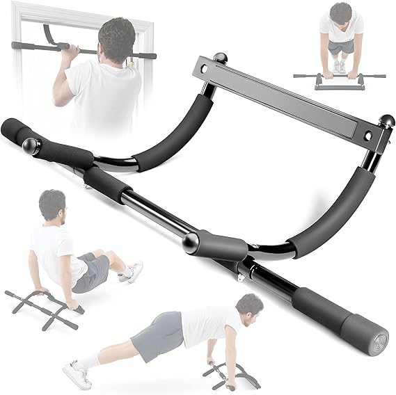 Pull-up Stang – Verstelbaar – Antislip Handgrepen – Voor Thuisgebruik