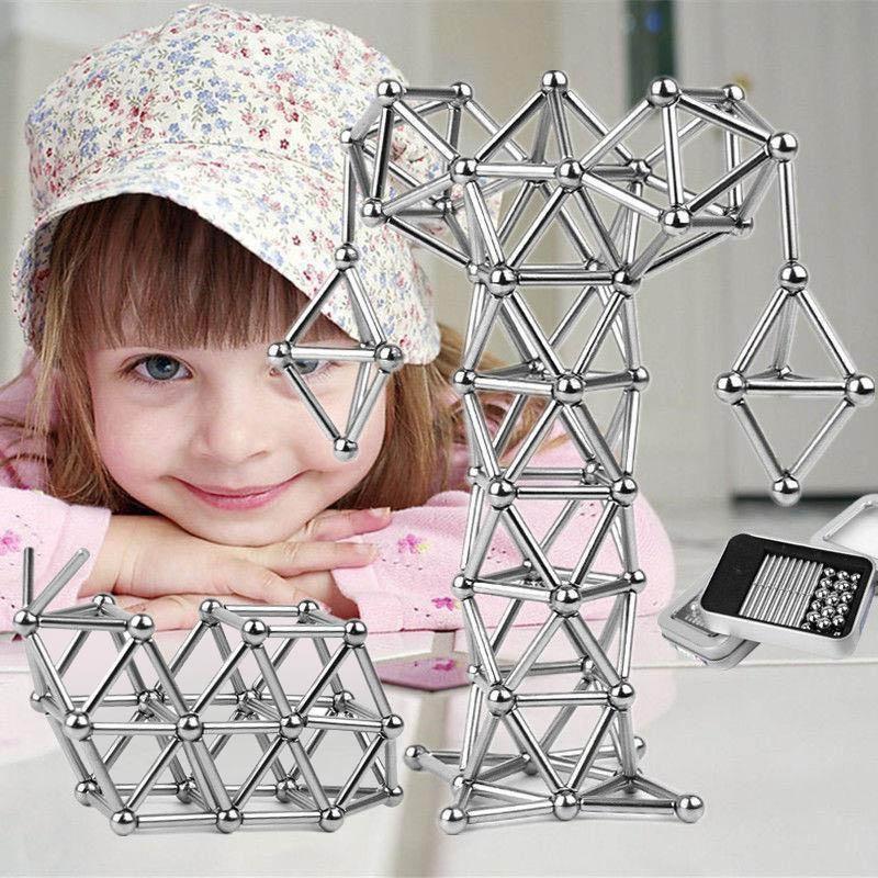 Magnetische Bouwset – Constructieballen – Creatief spel – Voor kinderen en volwassenen