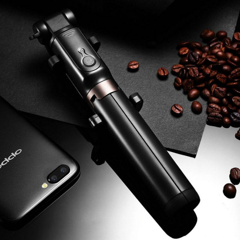 Inklapbare selfie stick – voor smartphones – met verstelbare lengte – voor vlogs en selfies