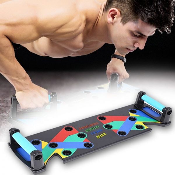 Fitness Trainingsbord – Verstelbaar – Voor Schouders, Triceps, Borst en Rug