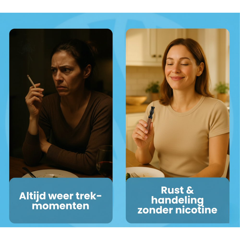 QuitAir stoppen met roken set | Natuurlijk alternatief voor roken en vapen