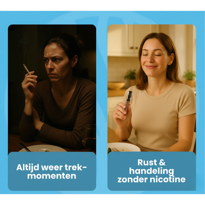 QuitAir stoppen met roken set | Natuurlijk alternatief voor roken en vapen