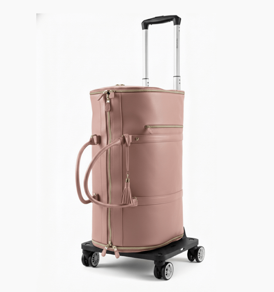 Fittershape Luxe Mega Bag – handbagage met rolwielen & vouwvrij