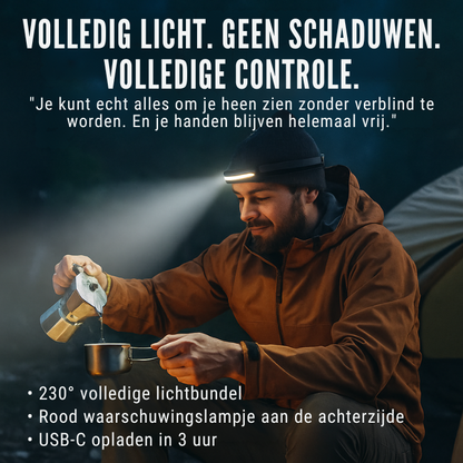 Oplaadbare Reflecterende Hardloopband – USB – Voor Veiligheid en Zichtbaarheid