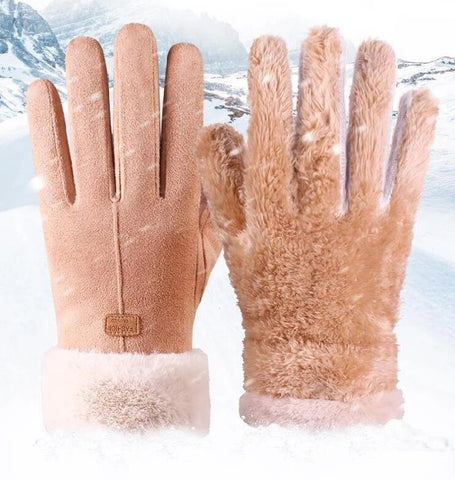 Winter Handschoenen – Zacht Suède – Voor Koude Dagen