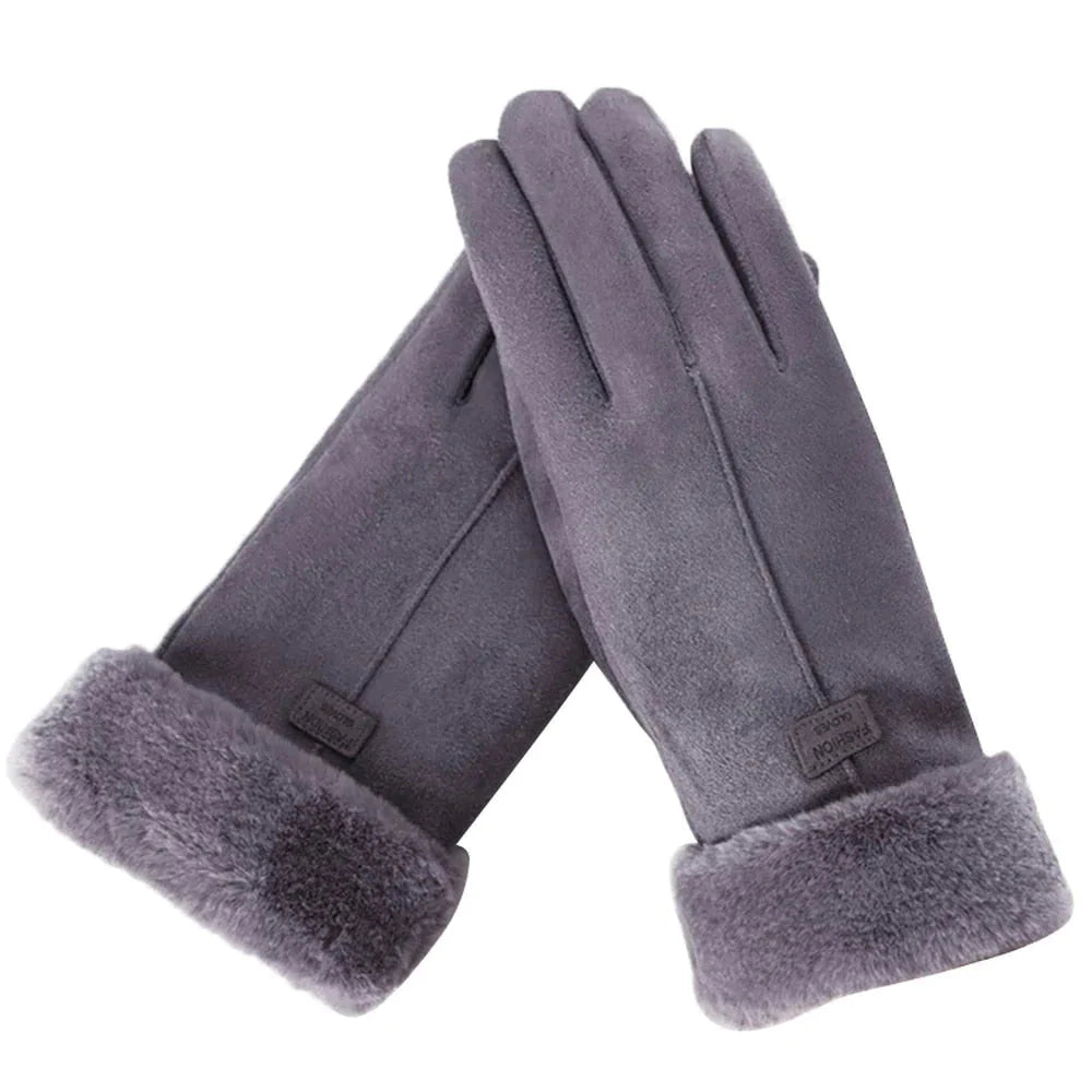 Winter Handschoenen – Zacht Suède – Voor Koude Dagen