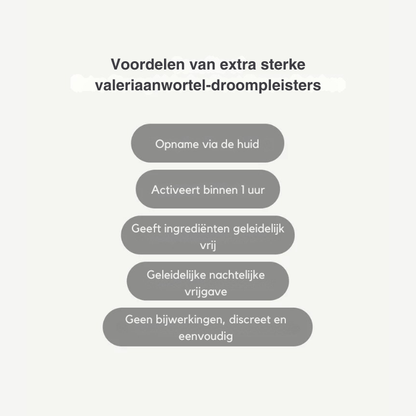 Fittershape Dream Patches Valerian Root - Extra Strong