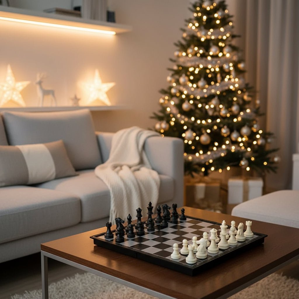 Schaakset – Klassiek Design – Inclusief Bord en Stukken – Voor Schaken en Strategische Spellen