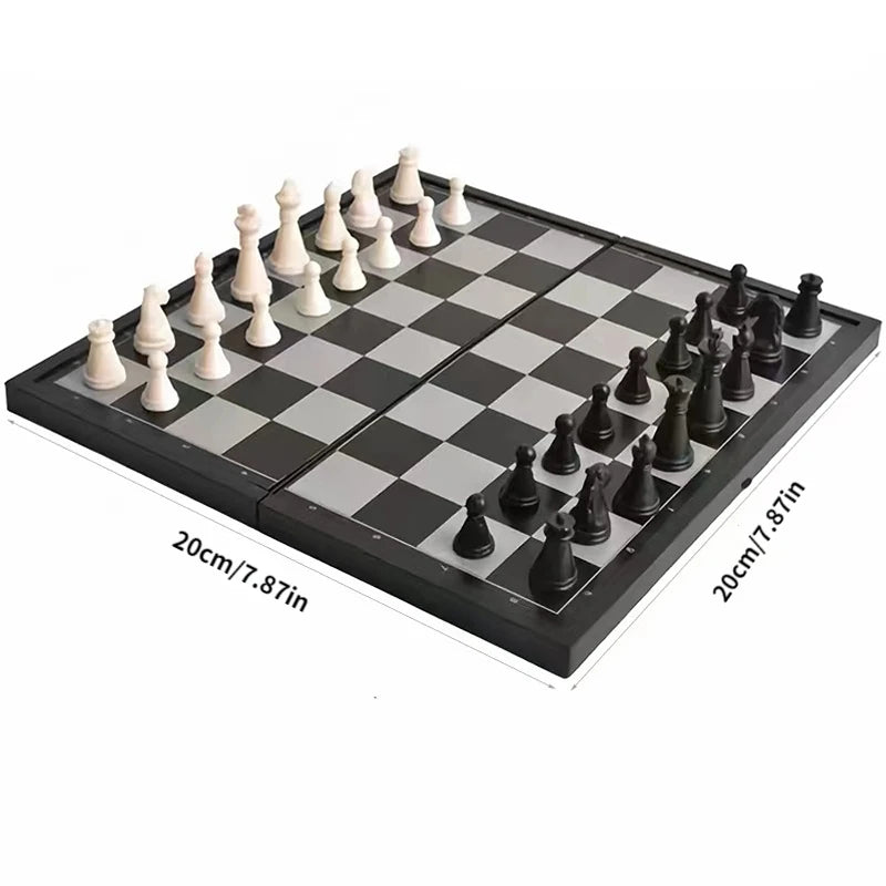 Schaakset – Klassiek Design – Inclusief Bord en Stukken – Voor Schaken en Strategische Spellen