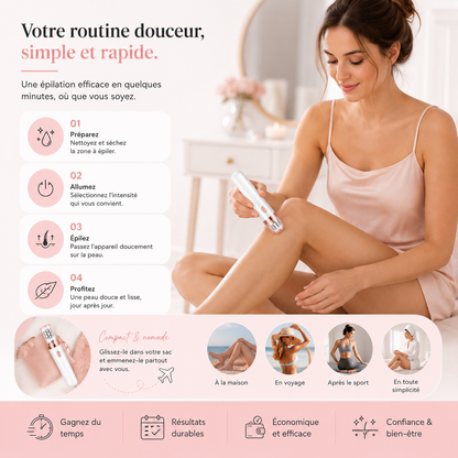 Fittershape EpilSmooth Pro – 7-in-1 epilator voor gezicht & lichaam