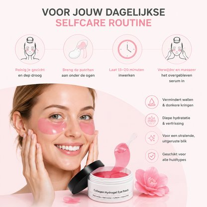 Fittershape Hydrogel Oogmaskers – tegen wallen & donkere kringen