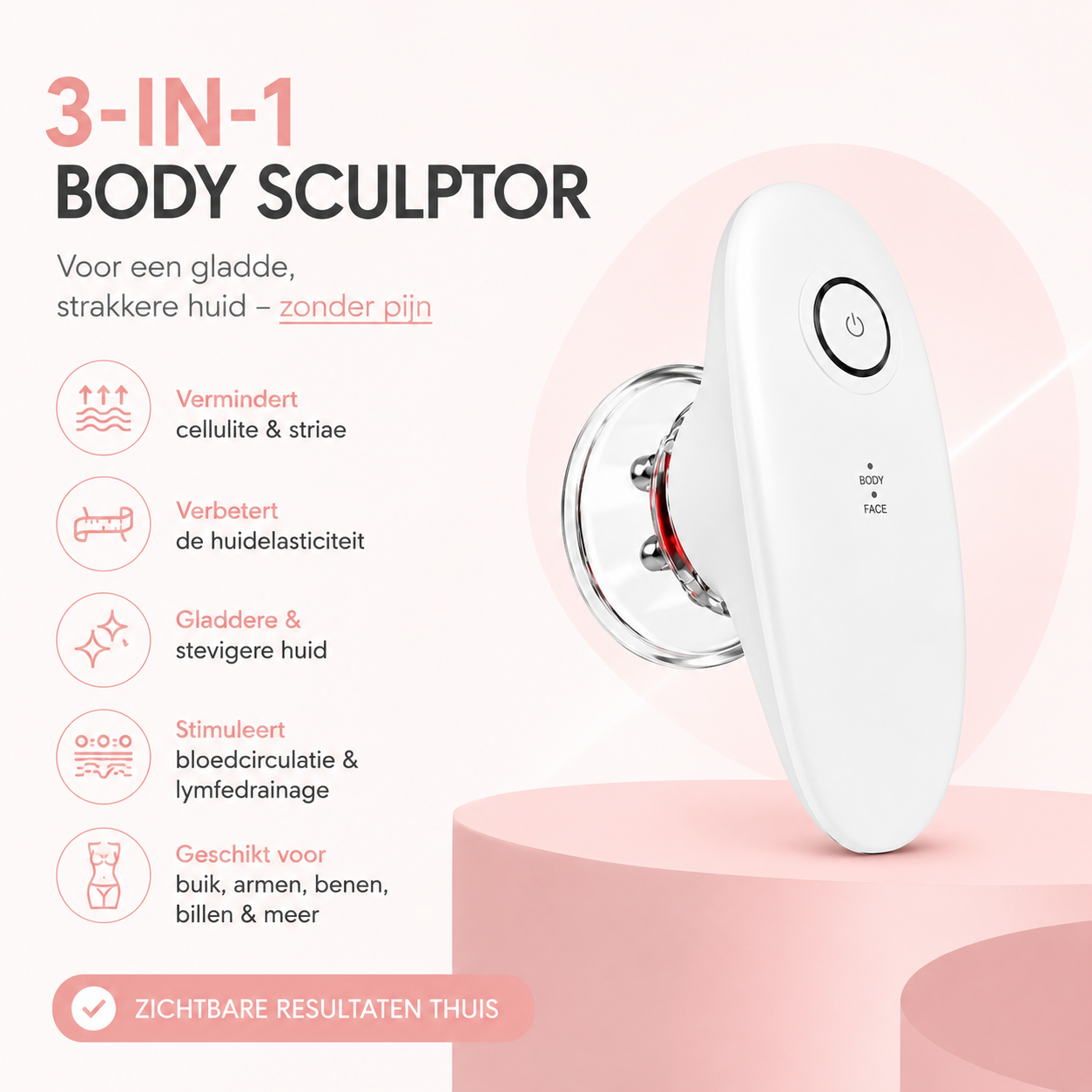 Fittershape 3-in-1 Body Sculptor – draagbaar
