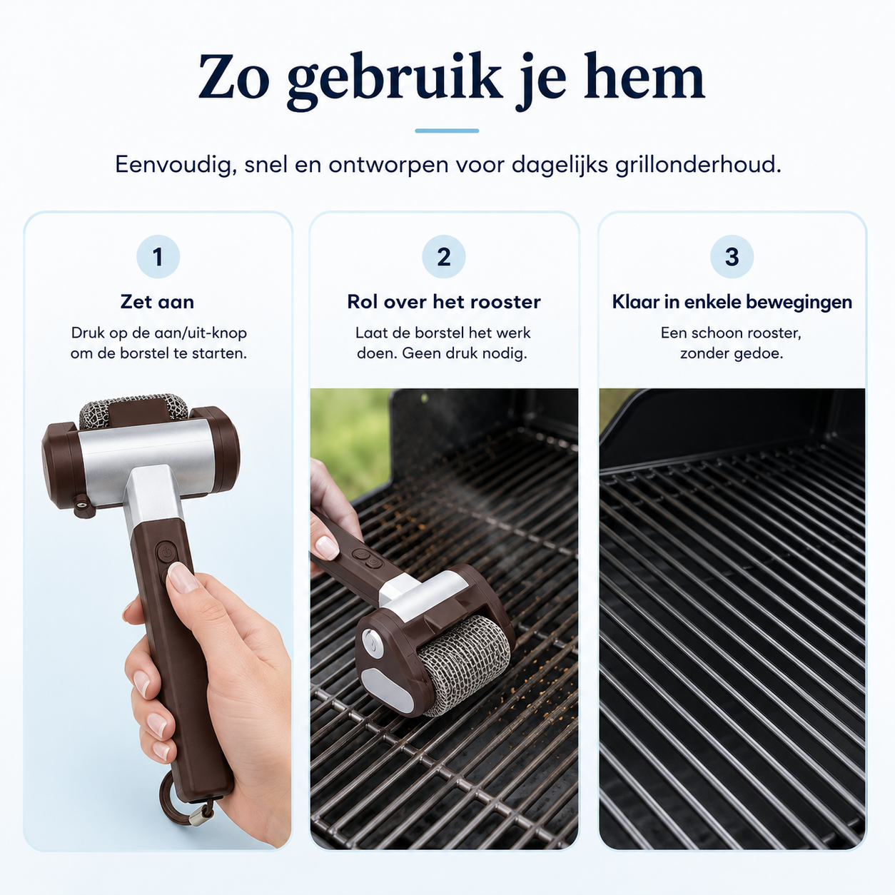 Fittershape Elektrische Grillreiniger