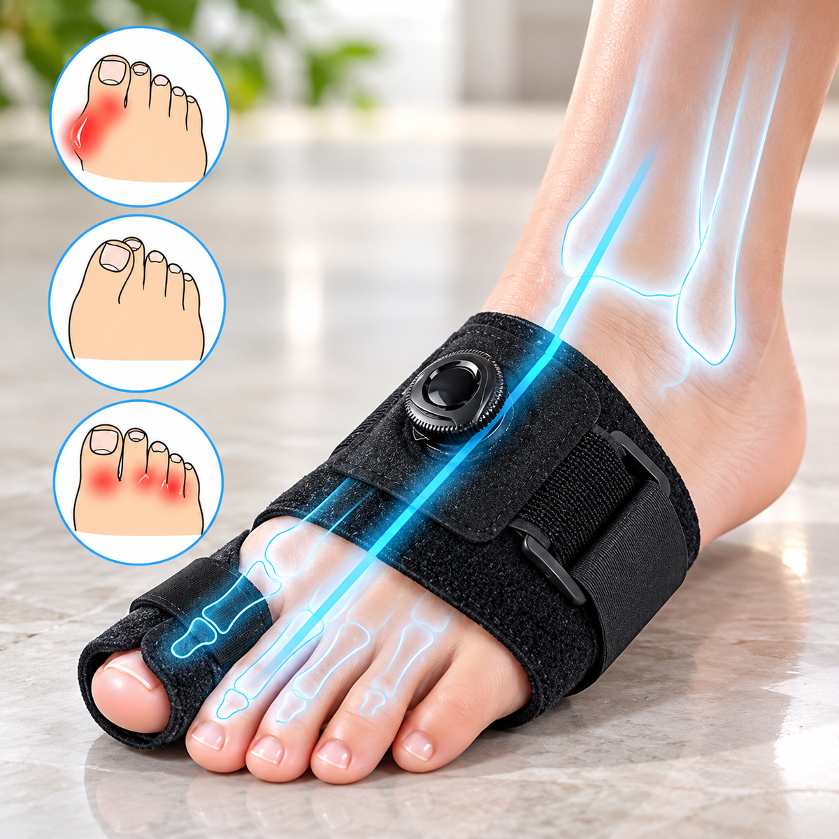 Fittershape Adjustable Bunion Corrector – verstelbaar & pijnverlichtend