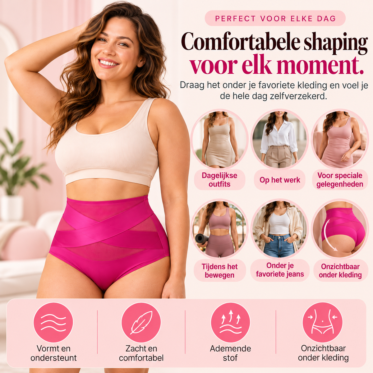 Fittershape Sculpt Brief – vormend & naadloos voor een glad silhouet