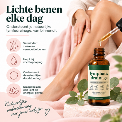 Fittershape Lymphatic Support Drops – voor lichtere benen & minder vocht