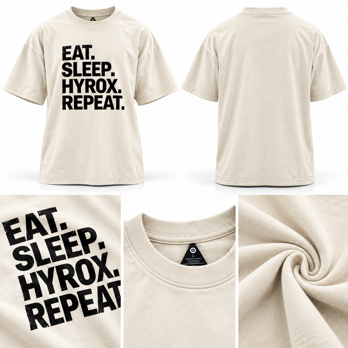 Fittershape HYROX Gym Shirt – fitted met stretch