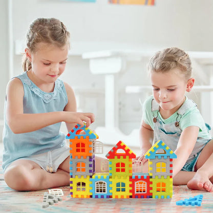 Bouwspeelgoed Set – Kleurige Blokken – Educatief – Voor Kinderen
