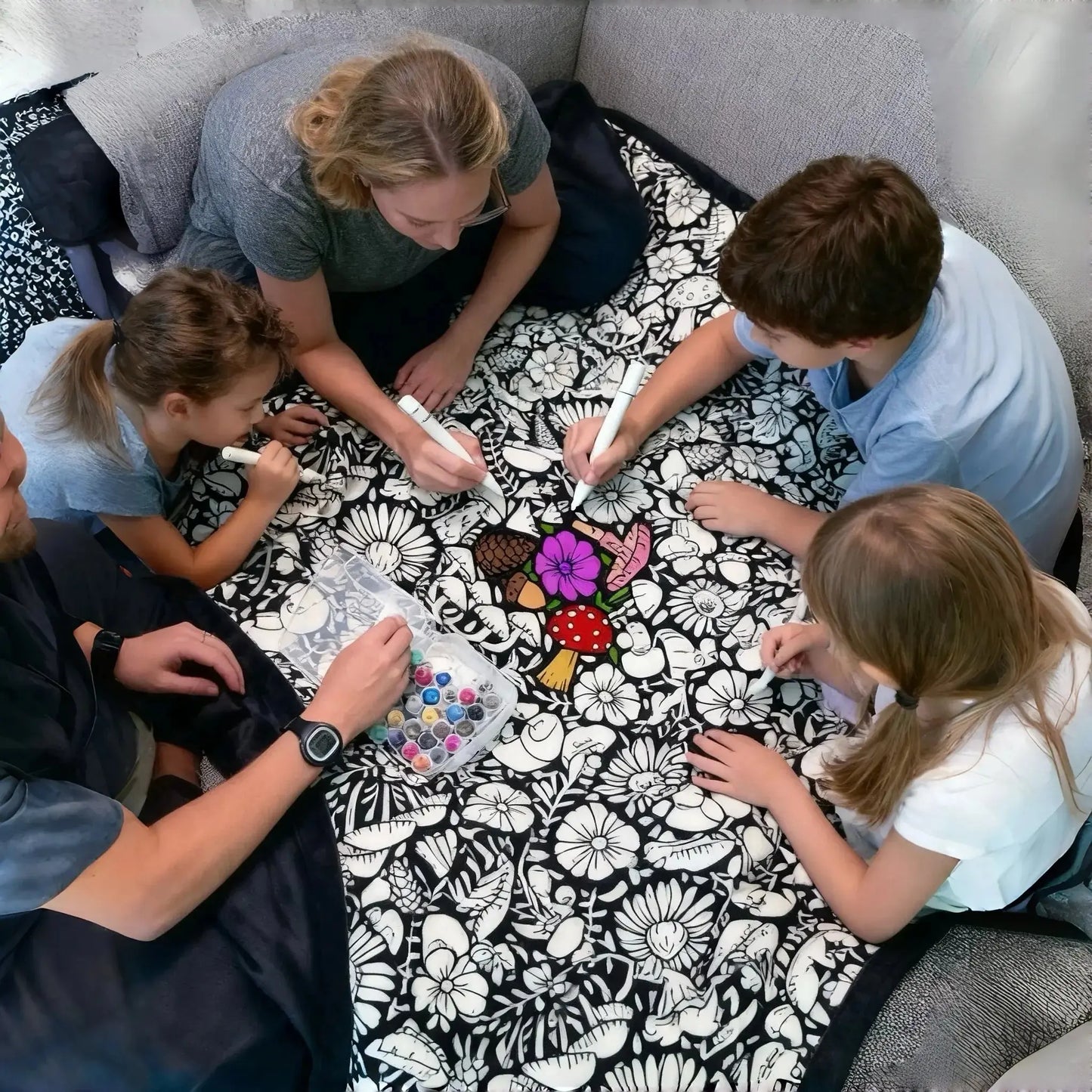 Kunstdeken DIY – Zacht materiaal – Wasbaar – Creatief voor thuis