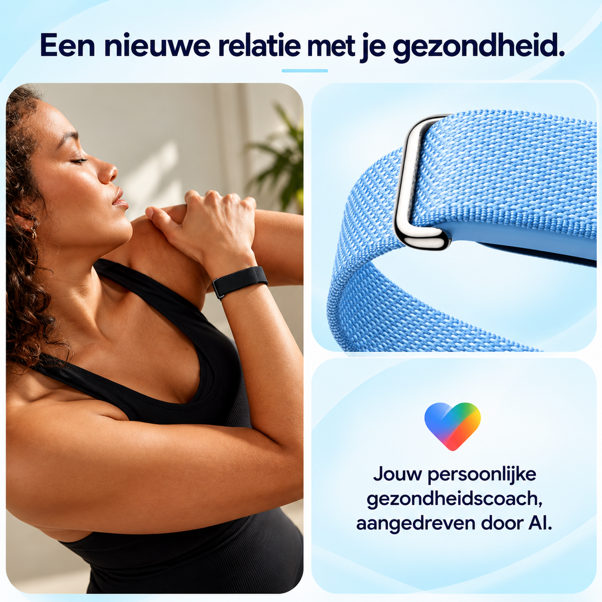 Fittershape Activity Tracker – schermloos met AI-coaching