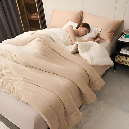Dekbed – Fluwelen Deken – Dubbele Zijdige Verhouding – Warme Slaap